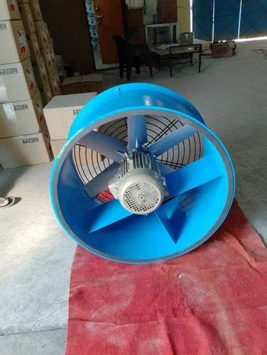 Cast Iron Fire Rated Tube Axial Flow Fan For Industrial At Rs In