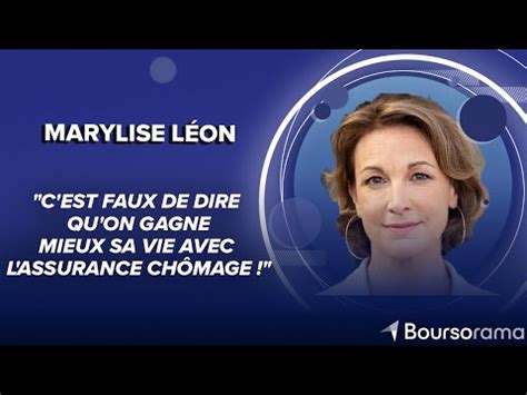 Marylise Léon CFDT C est faux de dire qu on gagne mieux sa vie