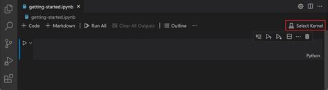 Visual Studio Code Jupyter Notebook Select Kernel Printable Forms