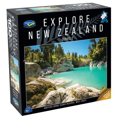 Holdson Puzzle Explore New Zealand 2 100pc Hokitika Gorge West