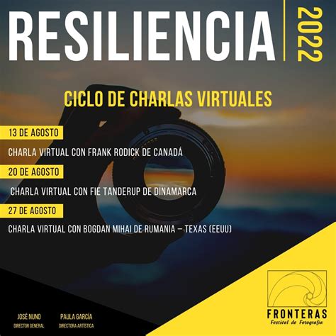 Resilencia Ciclo De Charlas Virtuales Sede Tucum N