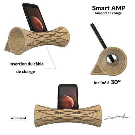 Fichier Stl Amplificateur Passif Pour Smartphones Station De Charge