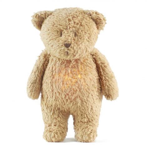 Acheter Peluche Veilleuse Musicale Moonie L Ourson Magique Cappuccino