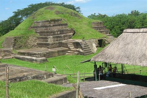 Maya Ruins In El Salvador Joya De Ceren San Andres Tazumal