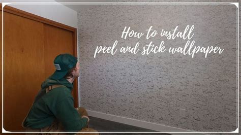 How To Install Peel And Stick Wallpaper THE HOMESTUD