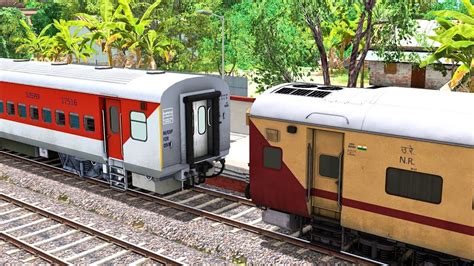 Icf Utkrisht Coupling Icf Lhb Coach Bumpy Railroad Train Simulator