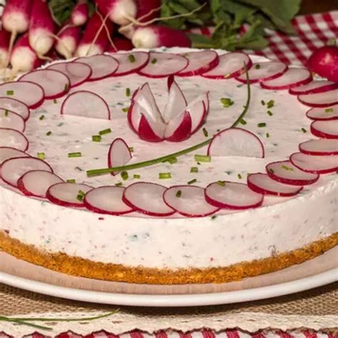 Cheesecake Aux Radis Roses