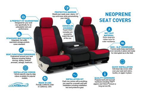 Coverking® Cr Grade Neoprene Custom Seat Covers