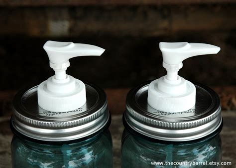 Mason Jar Dispenser Pump Lids For Condiment Dispensers Mason Jar