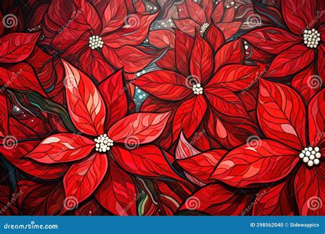 Poinsettias Generative Ai Royalty Free Stock Image Cartoondealer