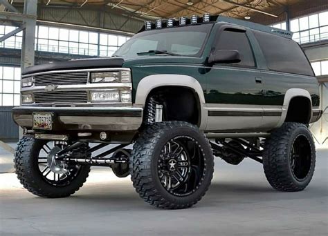 Pin By Michael Koblas On Two Door Tahoe Lifted Chevy Tahoe Truck