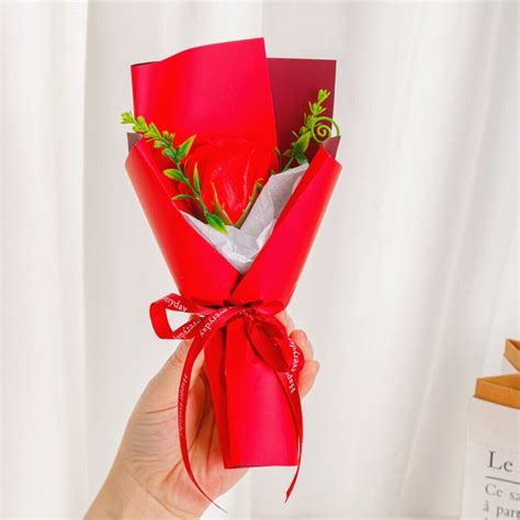 Cm Flower Bouquet Mother S Day Rose Flower Fake Plants Party