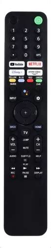 Control Remoto Compatible Con Sony Rmf Tx U Smart Tv Mercadolibre