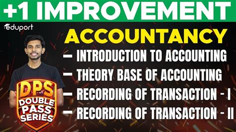 Plus One Improvement Accountancy Sure Questions Double Pass