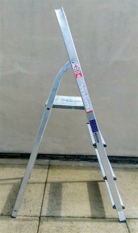 Wernerabru 4 Tread Aluminium Step Ladder In Ashton On Ribble