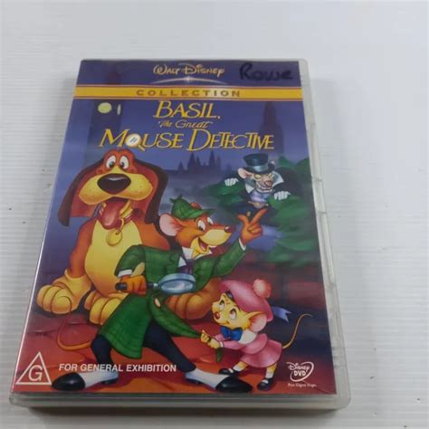 Basil The Great Mouse Detective Dvd Disney Animation Film