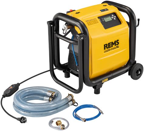 REMS Multi Push SL Electronic Flushing And Pressure Testing Unit With