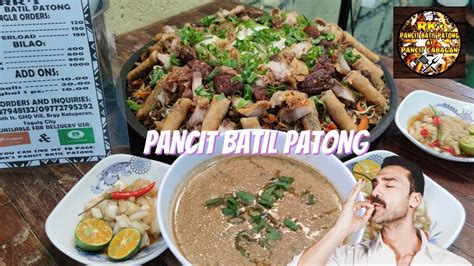 Tuguegaraos Famous Pancit Batil Patong At Taguig City Philippines