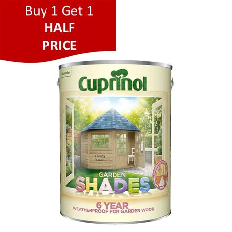 Country Cream Cuprinol Garden Shades 1l 2 5l 5l Paint Online