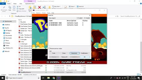 Pokemon Fire Red Cheats Full List Of Cheat Codes And How To Use Them