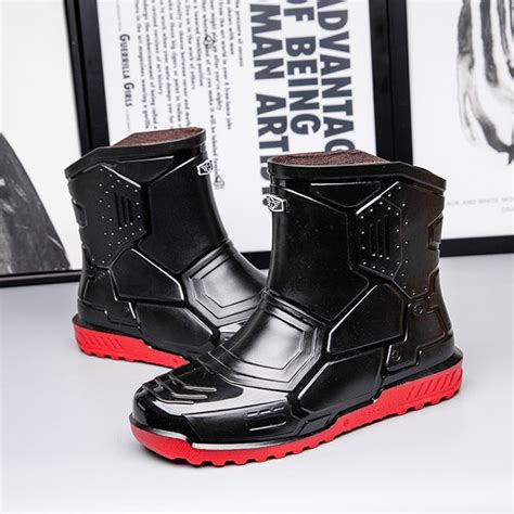 Mens Cyberpunk Boots