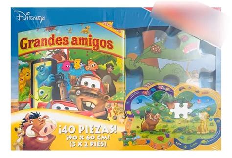 Busca Y Encuentra Rompecabezas Gigante Disney Amigos Envío gratis