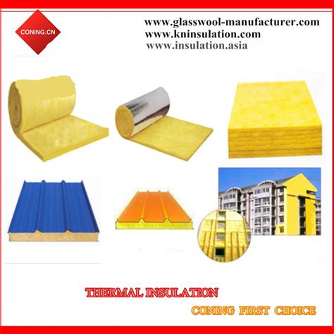 Building Materials Roof Heat Insulation Materials Fiber Glass Wool