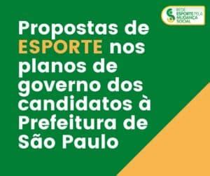 Rede Esporte pela Mudança Social REMS compartilha as propostas