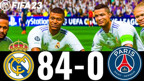 FIFA 23 MESSI RONALDO MBAPPE NEYMAR ALL STARS REAL MADRID 84 0