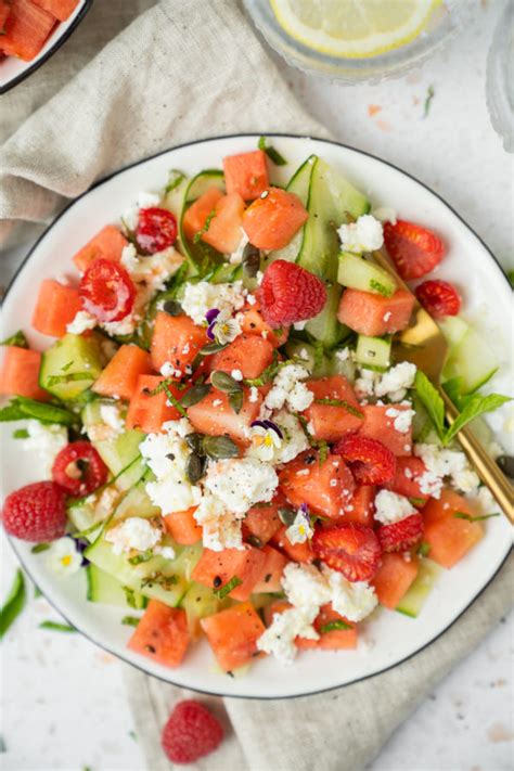 Salade Past Que Concombre Et Feta Simply Morane