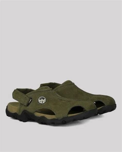 Buy Woodland Men Olive Green Sandals Online at Best Prices in India ...