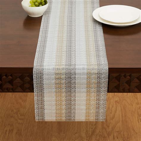 Buy Home Centre Woven Table Runner Beige Online At Low Prices In