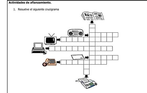 Resuelve El Cucigrama Me Ayudan Y Les Doy Una Coronita Brainly Lat