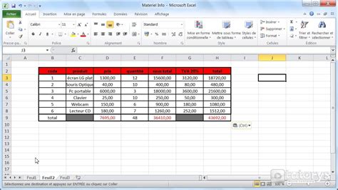 Comment Copier Et Coller Des Donn Es Avec Excel Youtube