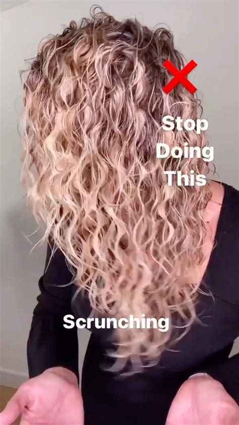 Curlsmith On Instagram Aggressive Scrunching Can Cause Frizz And