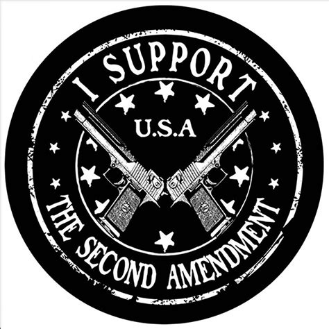 I Support The Second Amendment 2nd Amendment Sticker ﾖ Decal America