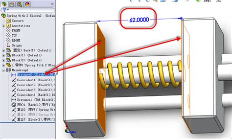 Solidworks弹簧装配百度知道