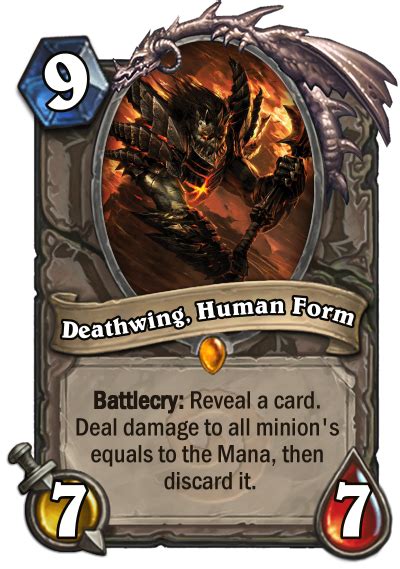 Deathwing, Human Form : r/customhearthstone