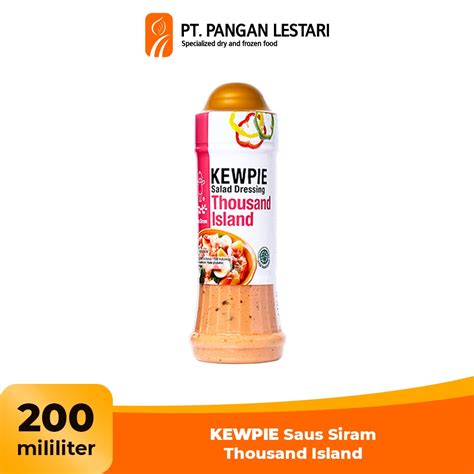 Jual Kewpie Salad Dressing Saus Siram Thousand Island 200 Ml Shopee