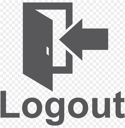 Free Download Hd Png Logout Icon Png Transparent Login Logout Icon