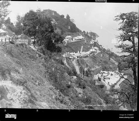 Observatory Hill And Darjeeling Black And White Stock Photos And Images