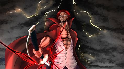 1600x900 Resolution Anime One Piece HD Cool Shanks Art 1600x900 ...