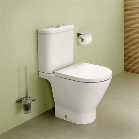 Roca The Gap Rimless Close Coupled Toilet Pack 3420n8000 Uk Bathrooms