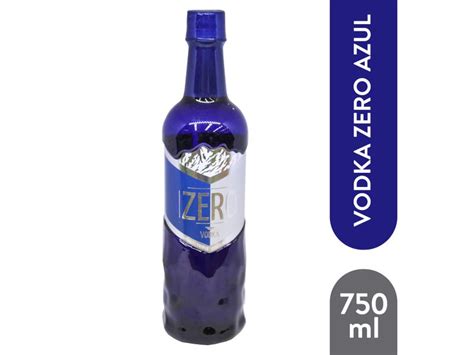 Comprar Vodka Zero Azul Botella 750 Ml Walmart Salvador