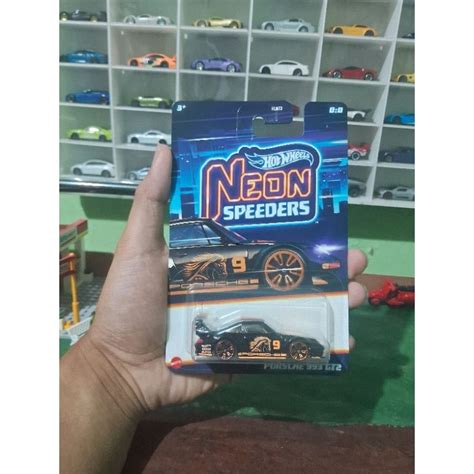 Jual Hot Wheels Neon Speeders 2025 Porsche 993 GT2 16 Mercedes Amg GT3 Mitsubishi Eclipse