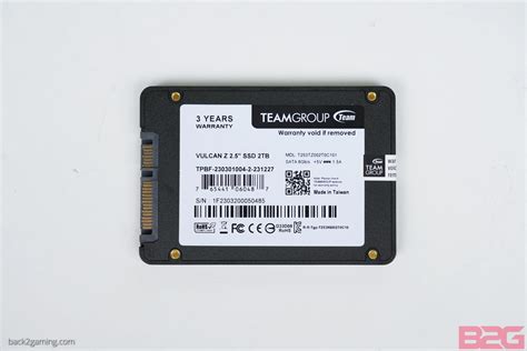 TEAMGROUP T Force Vulcan Z SSD Review Back2Gaming