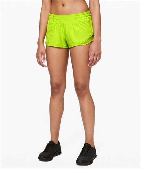 Lululemon Hotty Hot Short High Rise 2 5 Sunset Lulu Fanatics
