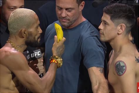 UFC 283 Video Deiveson Figueiredo Brings Banana To Final Faceoff With