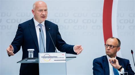 CDU Streit über Schuldenbremse Kai Wegner kontert Kritik von Friedrich