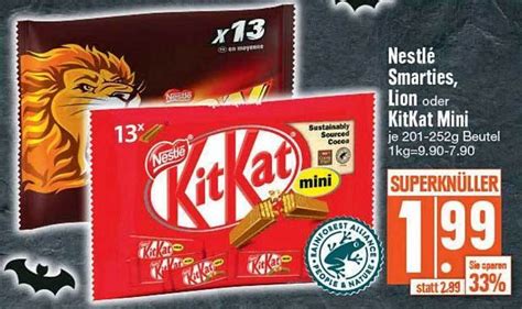 Nestle Smarties Lion Oder Kitkat Mini Angebot Bei Edeka